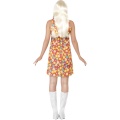 Kostým Hippie šaty s květy