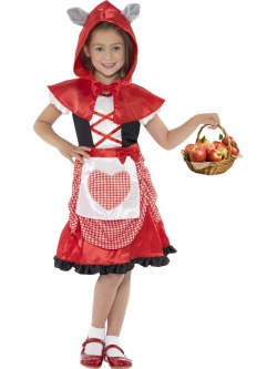 Dětský kostým - Červená karkulka 