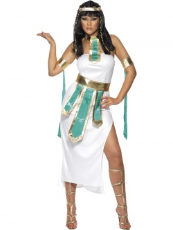 Kostým Kleopatra s rozparkem