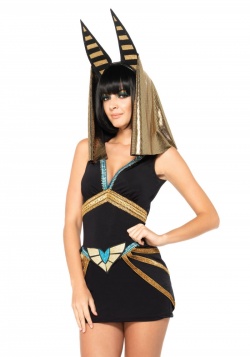 Dámský kostým egyptské bohyně