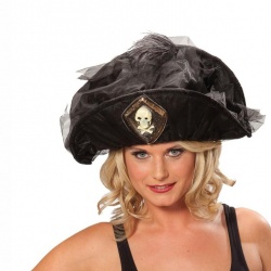 Dámský pirátský klobouk