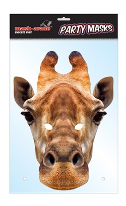 Papírová maska - Žirafa