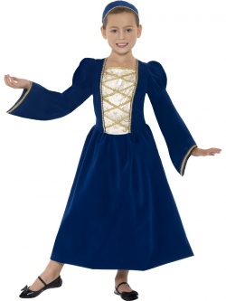 Dětský kostým - Tudorovská princezna