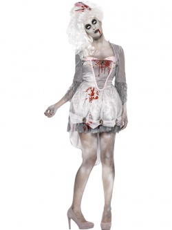 Dámský kostým Georginská Zombie