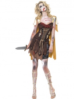 Dámský kostým - Zombie gladiátorka