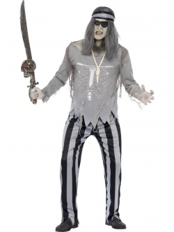 Pánský kostým Zombie pirát