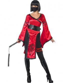 Dámský kostým - Japonská bojovnice