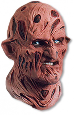 Latexová maska Freddy Kruger